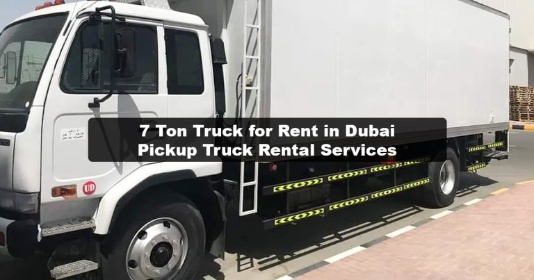 7 Ton Pickup Truck Rental